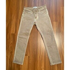 Calvin Klein Jeans Men’s Beige Slim Denim Jeans Light Wash 5-Pocket  Size 32/30